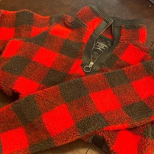 Abercrombie Sherpa half zip